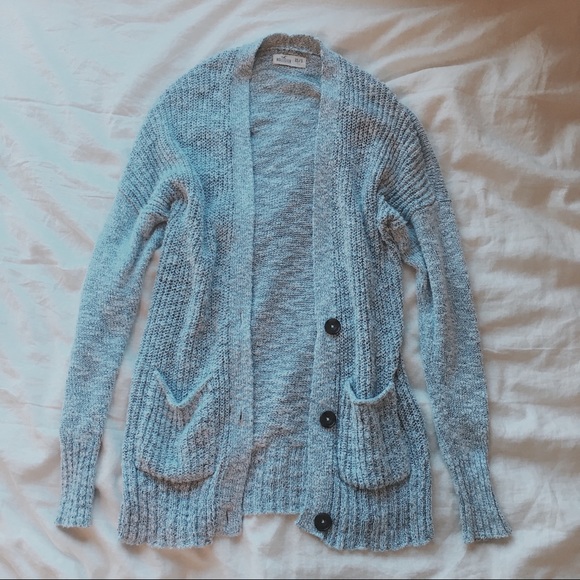 Grey Knitted Cardigan - Picture 1 of 1